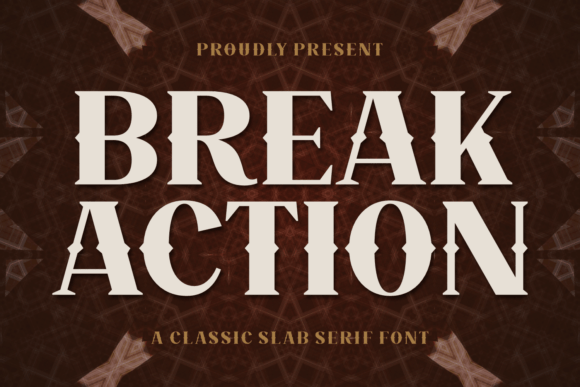 Break Action Font - Featured Image