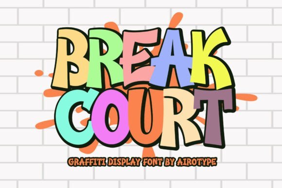 Break Court Font - Featured Image