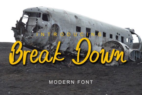 Break Down Font - Featured Image
