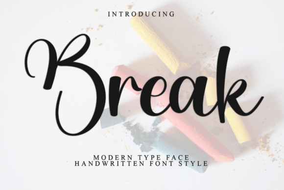 Break Font - Featured Image