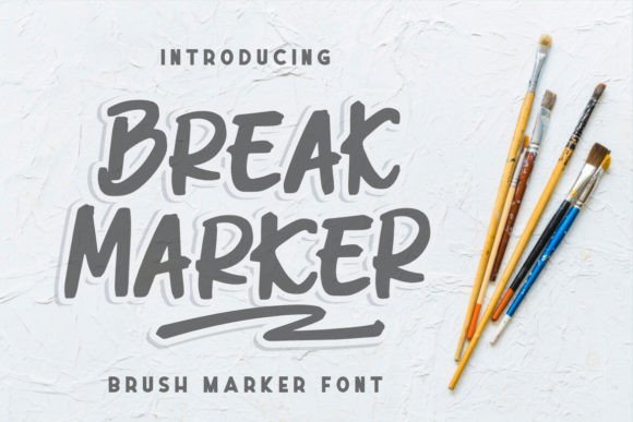 Break Marker Font - Featured Image