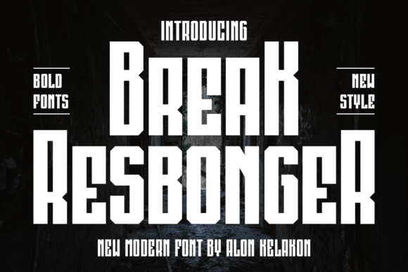 Break Resbonger Font - Featured Image