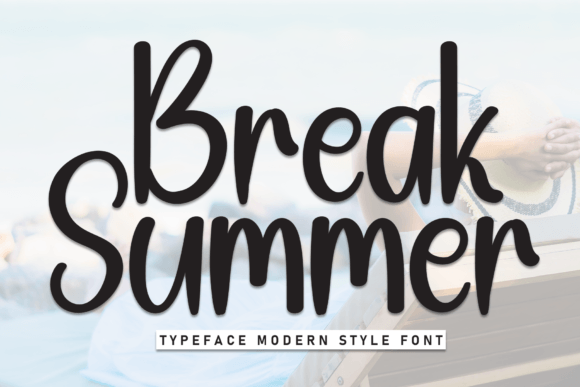Break Summer Font - Featured Image