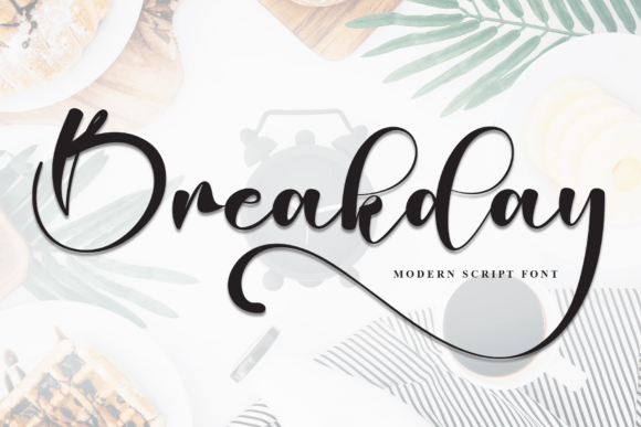 Breakday Font - Featured Image
