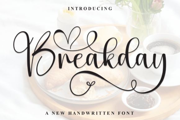 Breakday Font - Featured Image