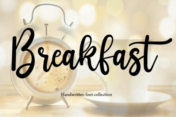 Breakfast Font - Featured Image