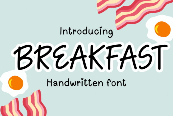 Breakfast Font - Featured Image