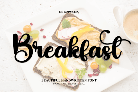 Breakfast Font - Featured Image