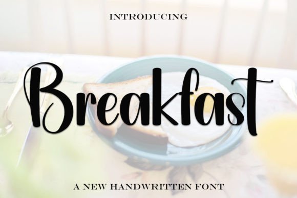 Breakfast Font - Featured Image