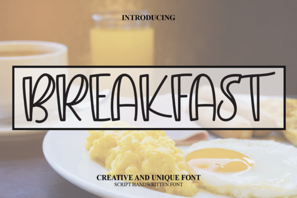 Breakfast Font - Featured Image