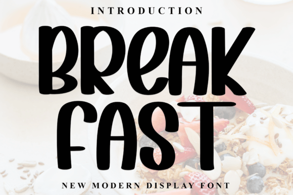 Breakfast Font - Featured Image
