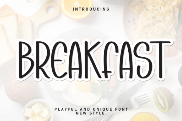 Breakfast Font - Featured Image