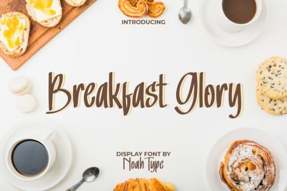 Breakfast Glory Font - Featured Image