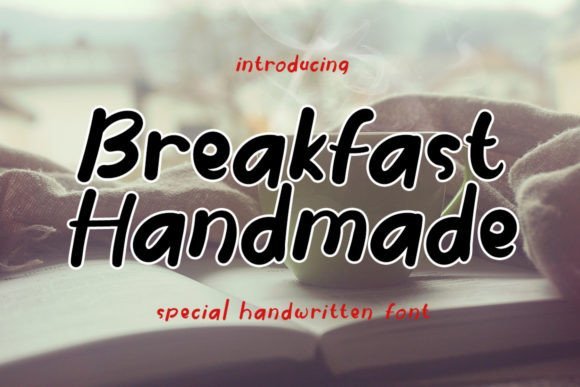Breakfast Handmade Font - Featured Image