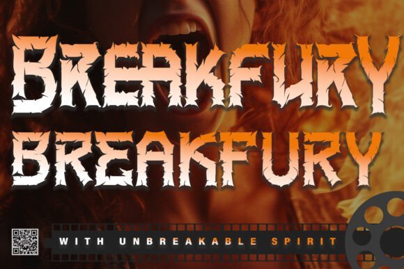 Breakfury Font - Featured Image