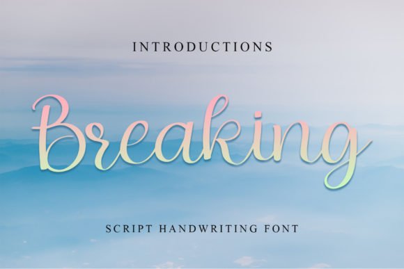 Breaking Font - Featured Image