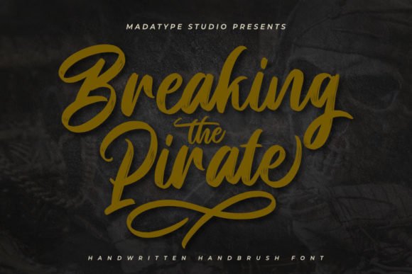 Breaking Pirate Font - Featured Image