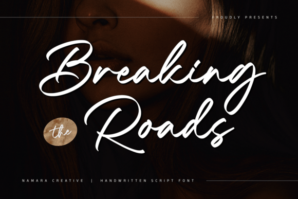 Breaking Roads Font - Featured Image