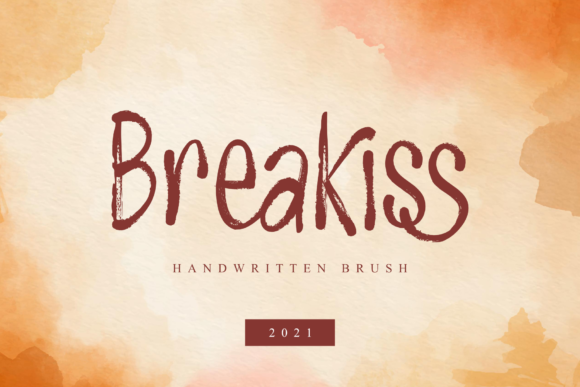Breakiss Font - Featured Image