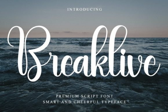 Breaklive Font - Featured Image