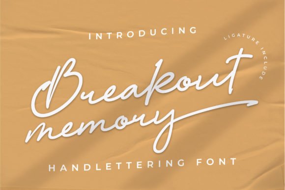 Breakout Memory Font - Featured Image