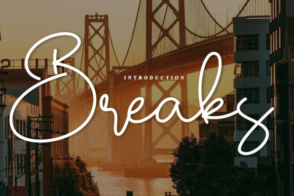 Breaks Font - Featured Image