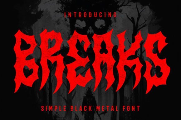 Breaks Font - Featured Image