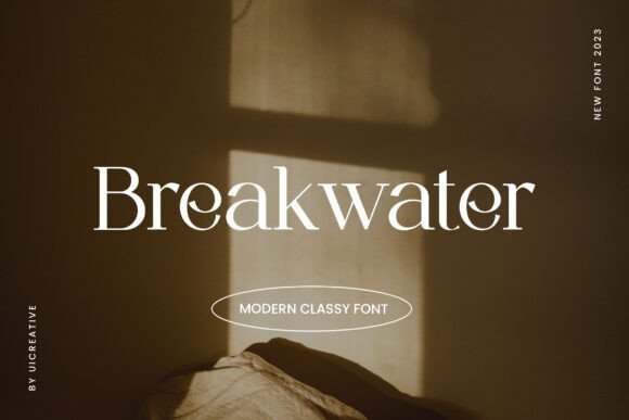 Breakwater Font - Featured Image