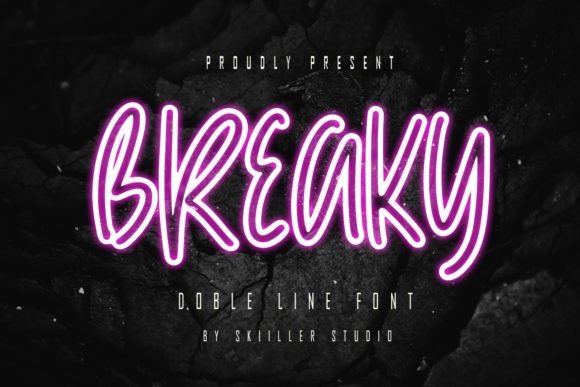 Breaky Font - Featured Image