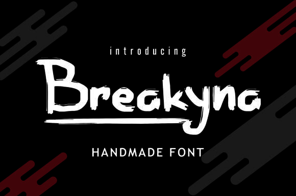 Breakyna Font - Featured Image