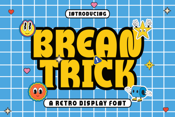 Brean Trick Font - Featured Image