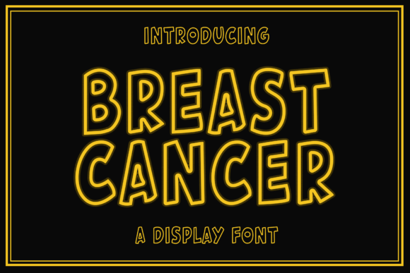 Breast Cancer Font - Featured Image