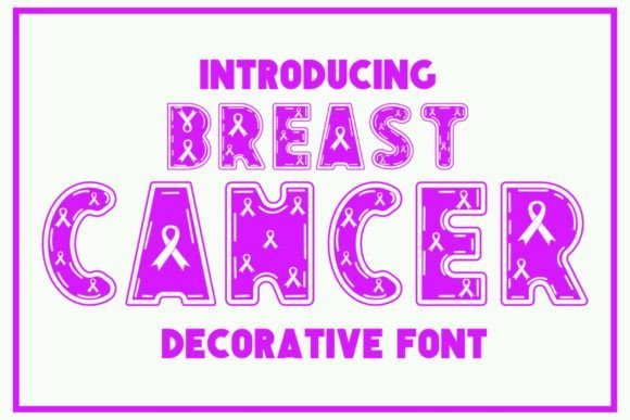 Breast Cancer Font - Featured Image