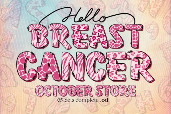 Breast Cancer Font - Featured Image