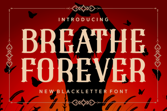 Breathe Forever Font - Featured Image