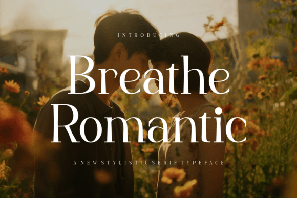 Breathe Romantic Font - Featured Image
