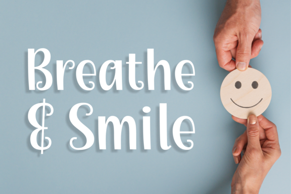 Breathe & Smile Font - Featured Image