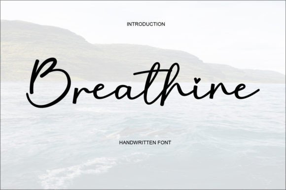 Breathine Font - Featured Image