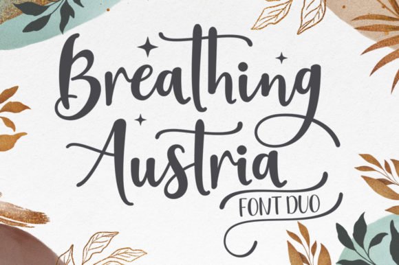 Breathing Austria Duo Font - Featured Image