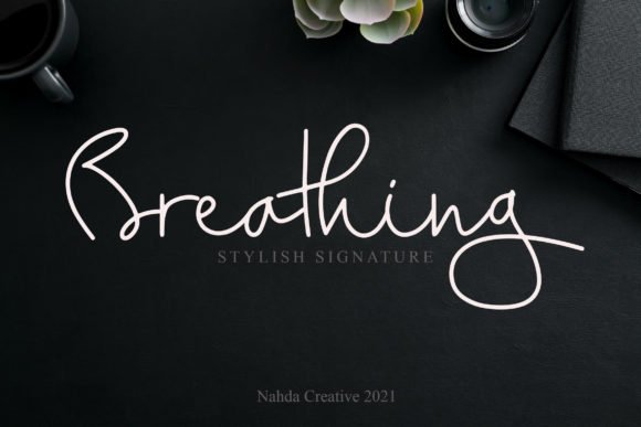 Breathing Font - Featured Image
