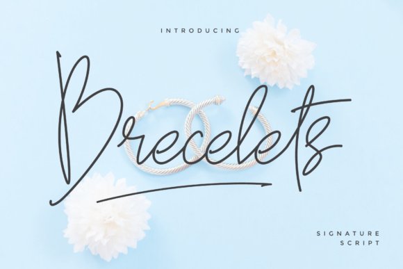 Brecelets Font - Featured Image