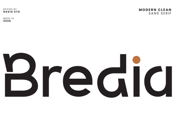 Bredia Font - Featured Image