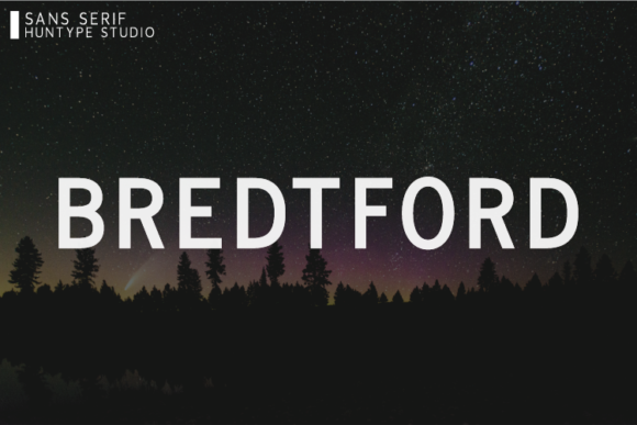 Bredtford Font - Featured Image
