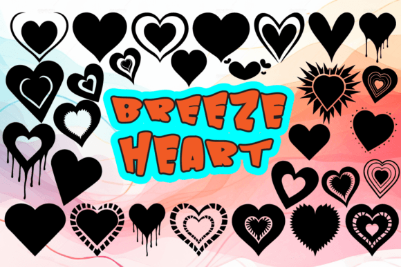 Breeze Heart Font - Featured Image