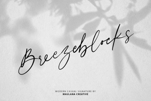 Breezeblocks Font - Featured Image