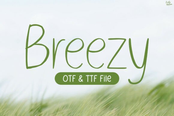 Breezy Font - Featured Image