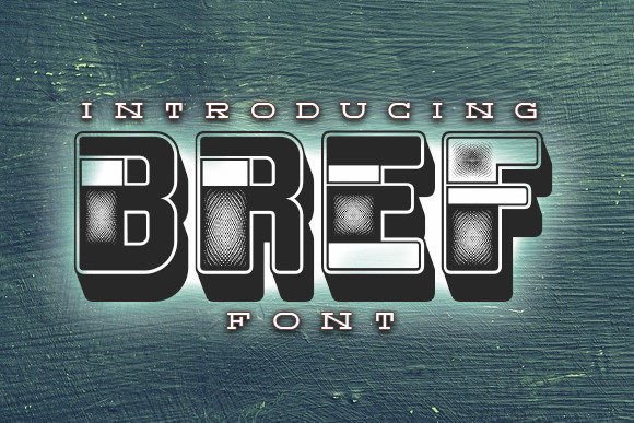 Bref Font - Featured Image