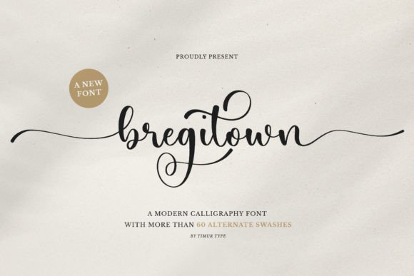 Bregitwon Font - Featured Image