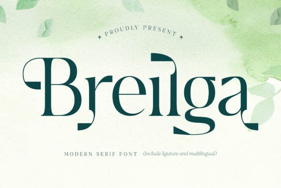 Breilga Font - Featured Image