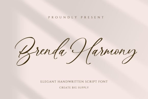 Brenda Harmony Font - Featured Image